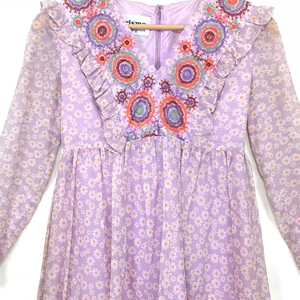 SOLD🦋Vintage 1960s mod micro mini babydoll dress - Picture 2 of 8